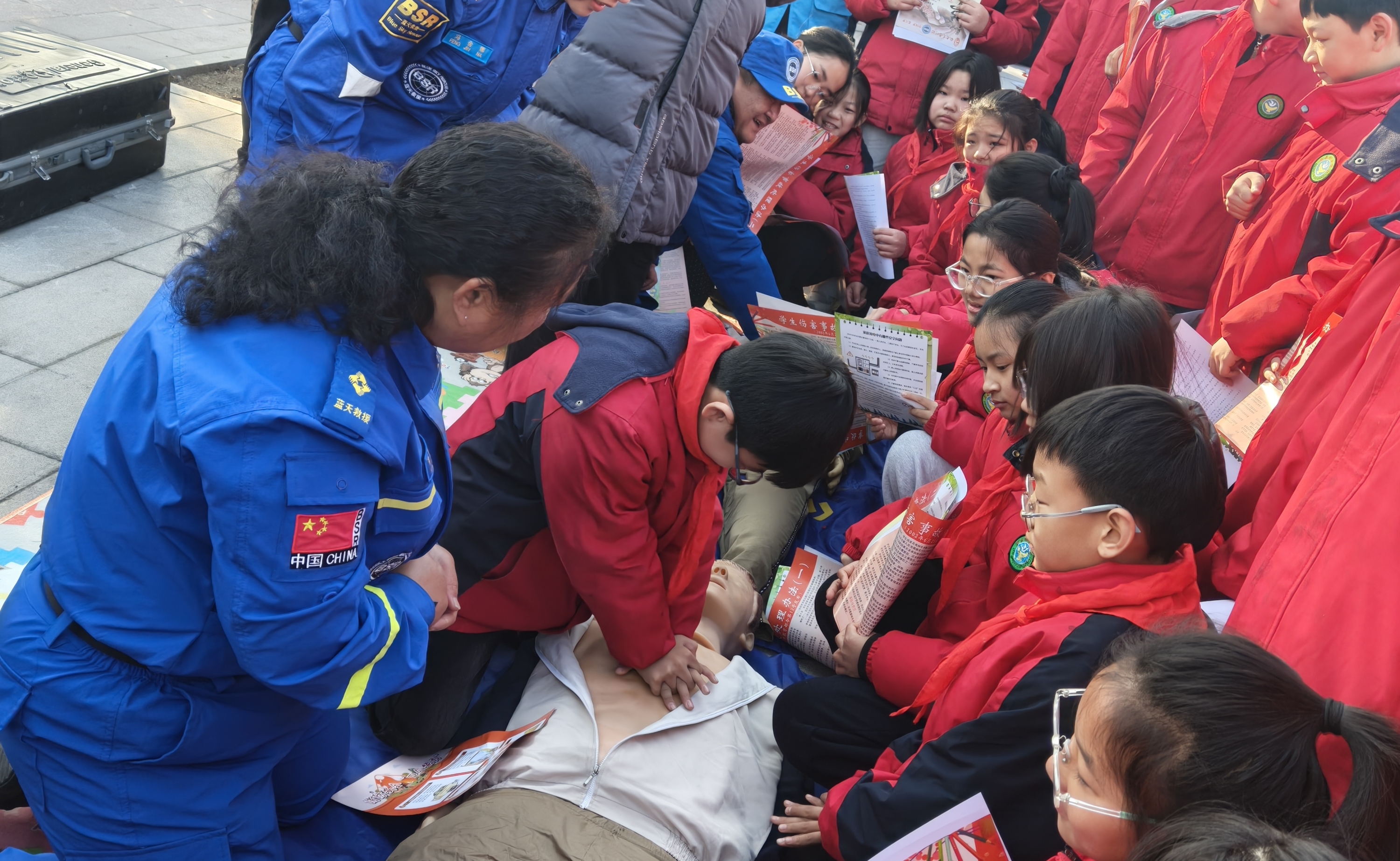 河北蠡县：开展“冬春安全隐患排查整治百日攻坚”宣传咨询日活动_fororder_0005