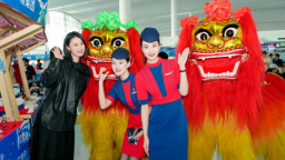 燕赵雄狮舞动沪粤 国家级非遗徐水舞狮赋能文旅融合新发展