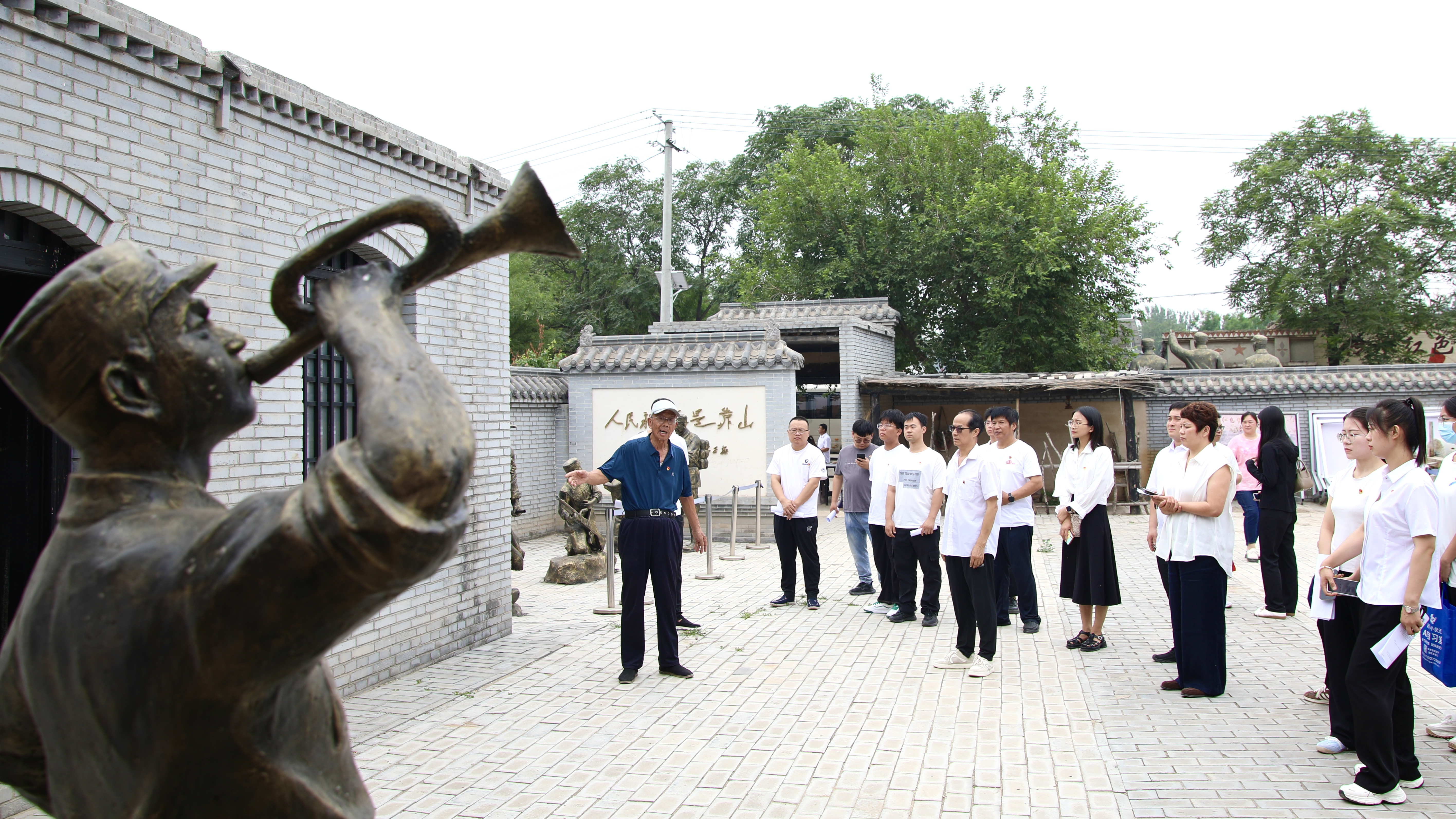 河北肃宁开展“新兴领域党旗红 七一聚力谱新篇”主题活动 庆祝建党104周年