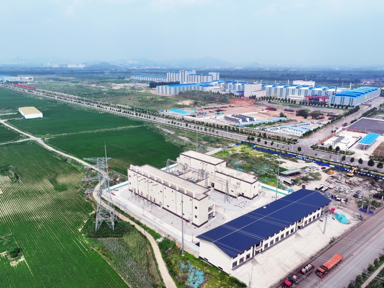 华北地区首家民营220千伏增量配电业务改革试点在河北迁安并网投运_fororder_河北迁安经济开发区冷轧基地增量配电业务改革试点正式并网投运，赵冠军 摄