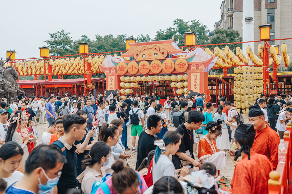 河北丰南：河头老街“大唐百戏节”游客破百万_fororder_6