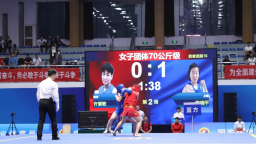 全国运动会武术散打首站资格赛保定开赛