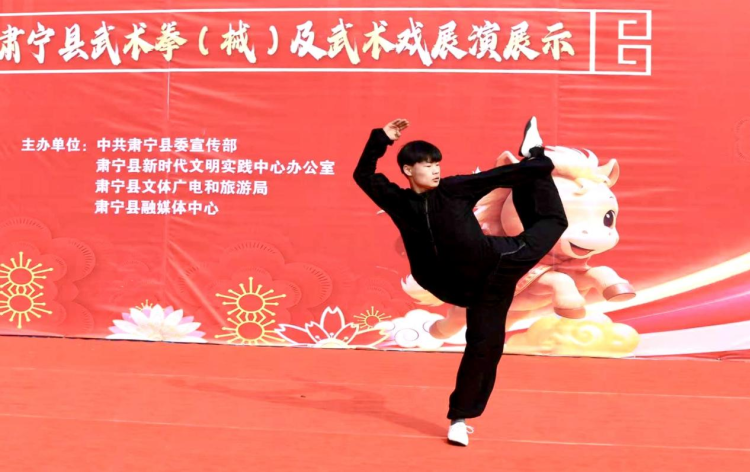 河北肃宁：武垣雄风起 非遗武术闹新春_fororder_图片 1