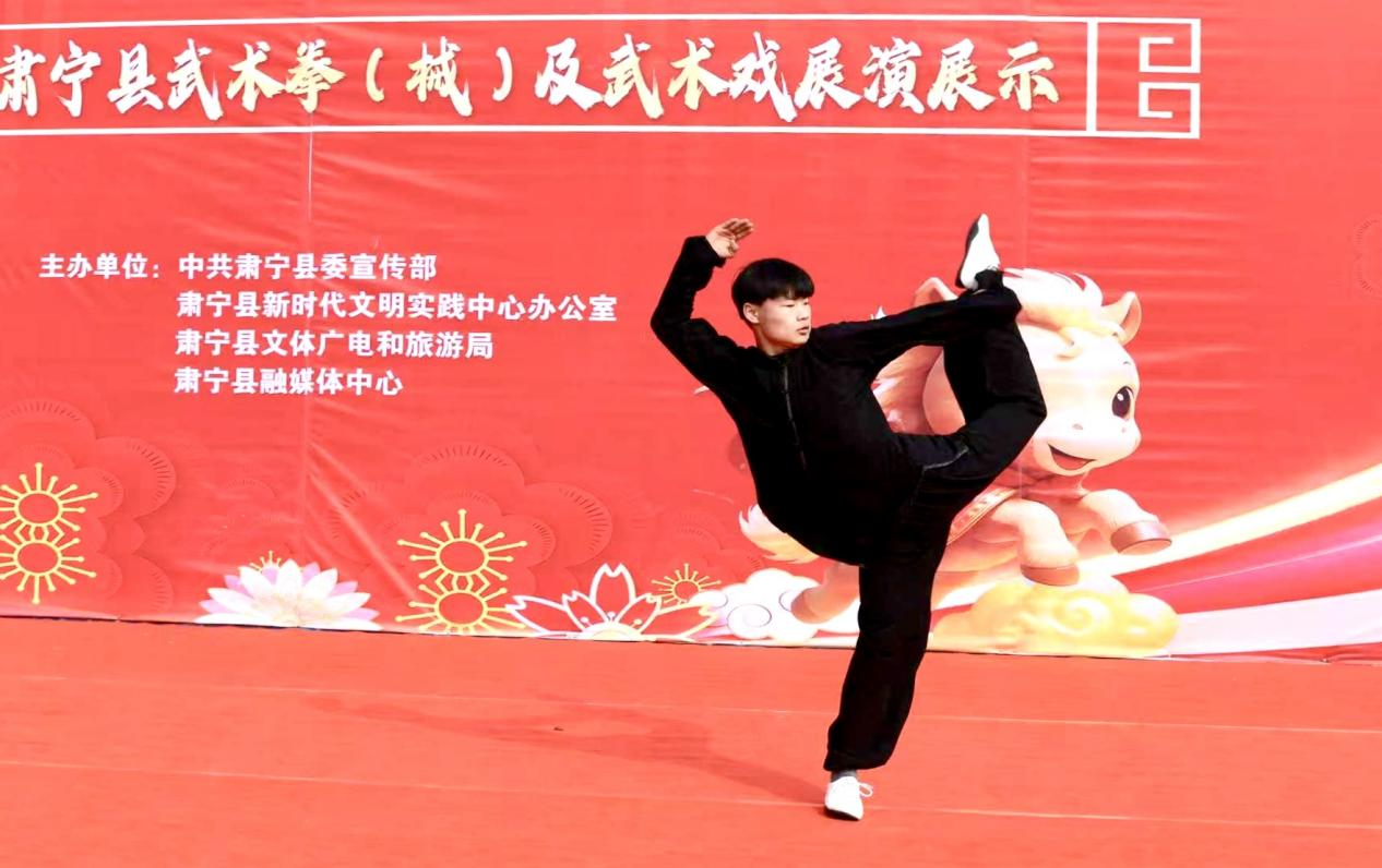 河北肃宁：武垣雄风起 非遗武术闹新春_fororder_图片 1