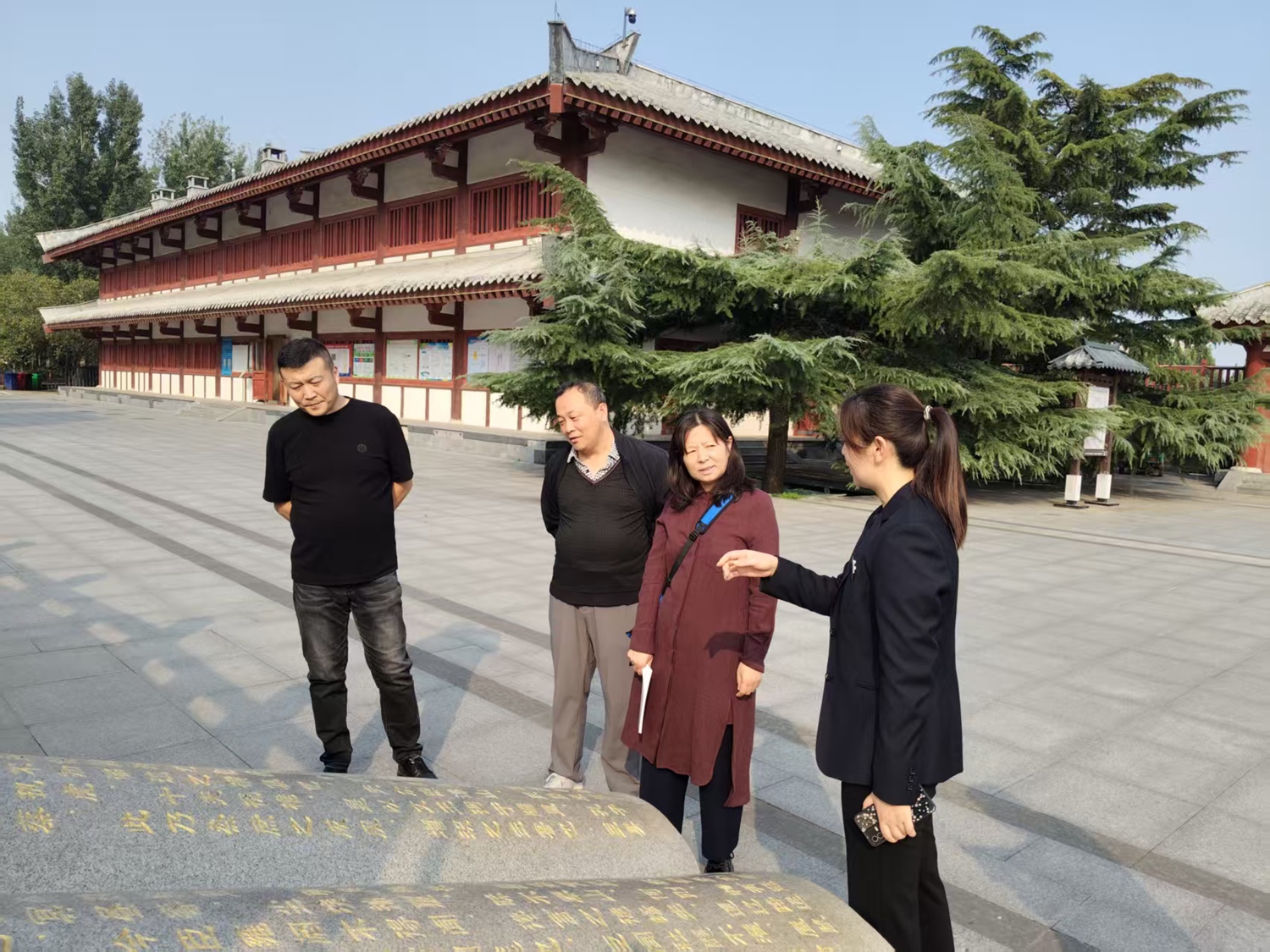 保定市满城区委巡察组深耕文化沃土 让汉墓汉风“活”起来_fororder_满城区委巡察组进驻区文旅局开展巡察 摄影 李利