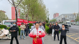 河北唐县开展第38个爱国卫生月宣传活动