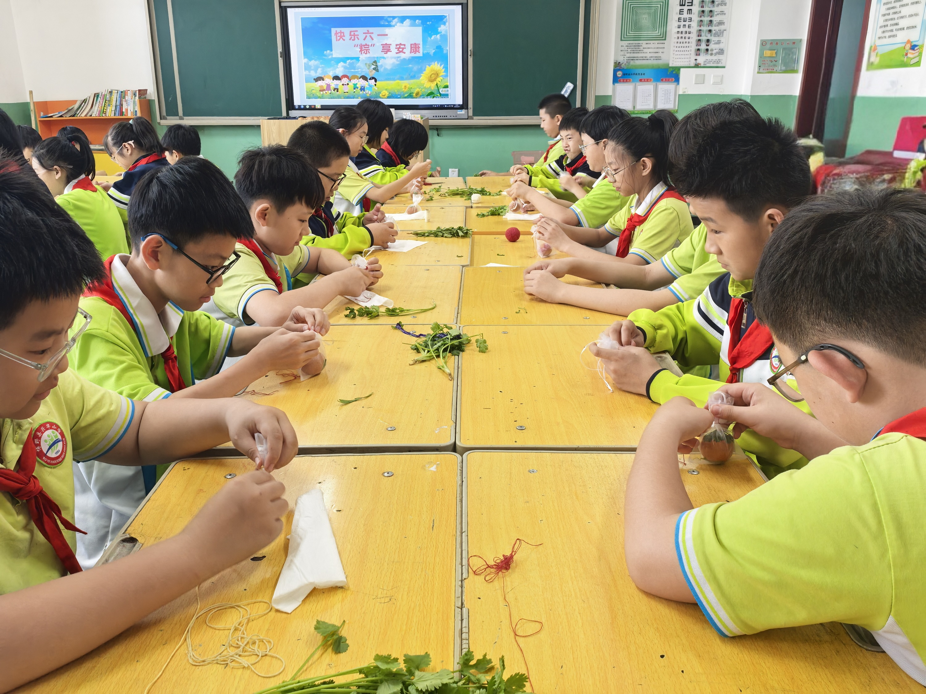 保定博野：粽香浸润六一 传承赓续童心_fororder_1