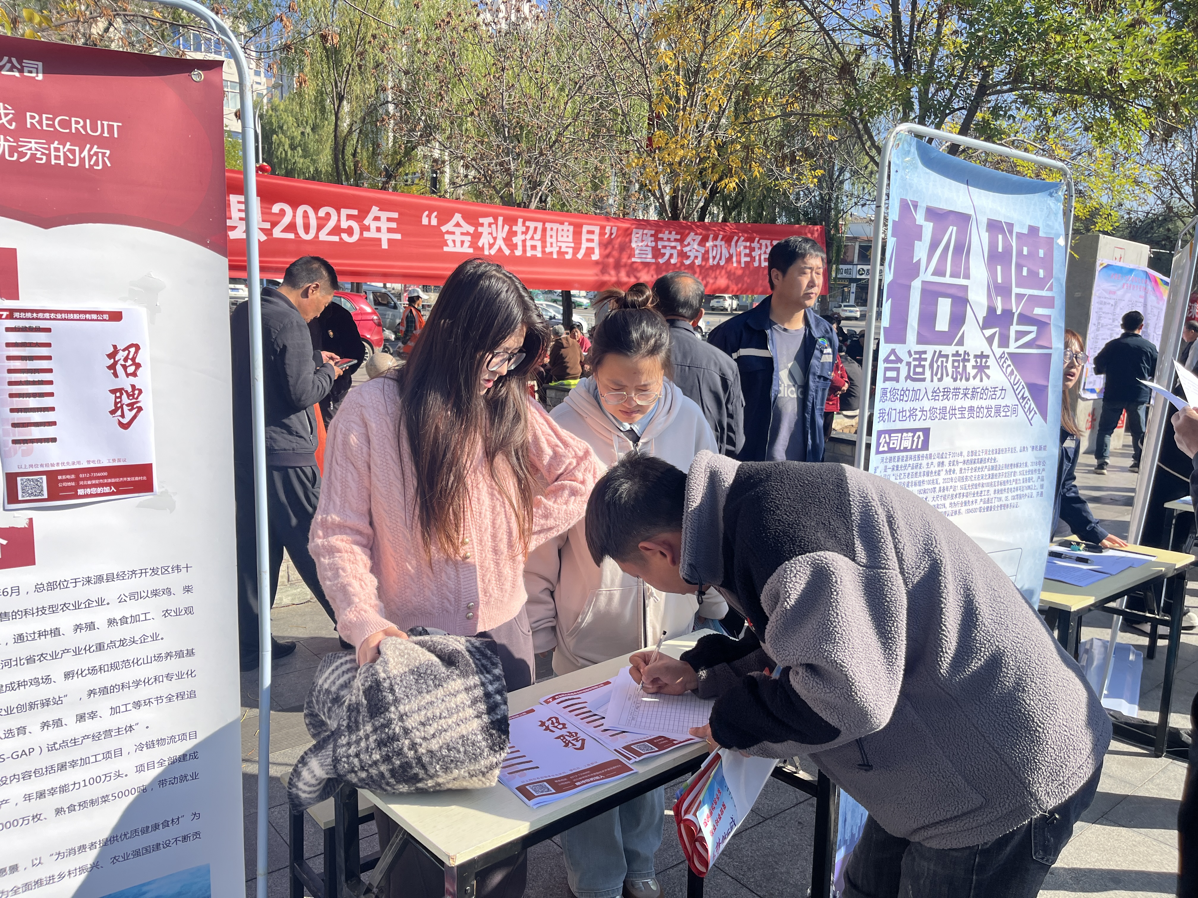 河北涞源召开2025年“金秋招聘月”暨劳务协作专场招聘会_fororder_2