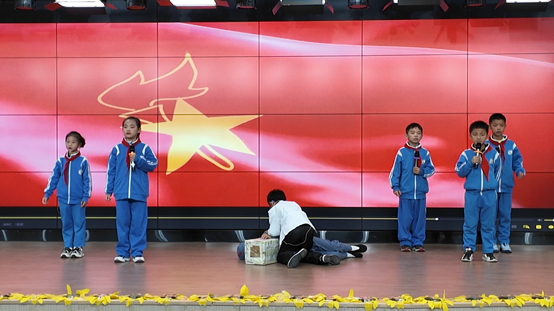 沧州南大港：剧说课本事 少年爱国心_fororder_图片2