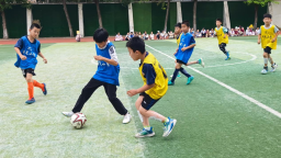 绿茵逐梦展风采 石家庄市曙光小学校园足球班级联赛开幕