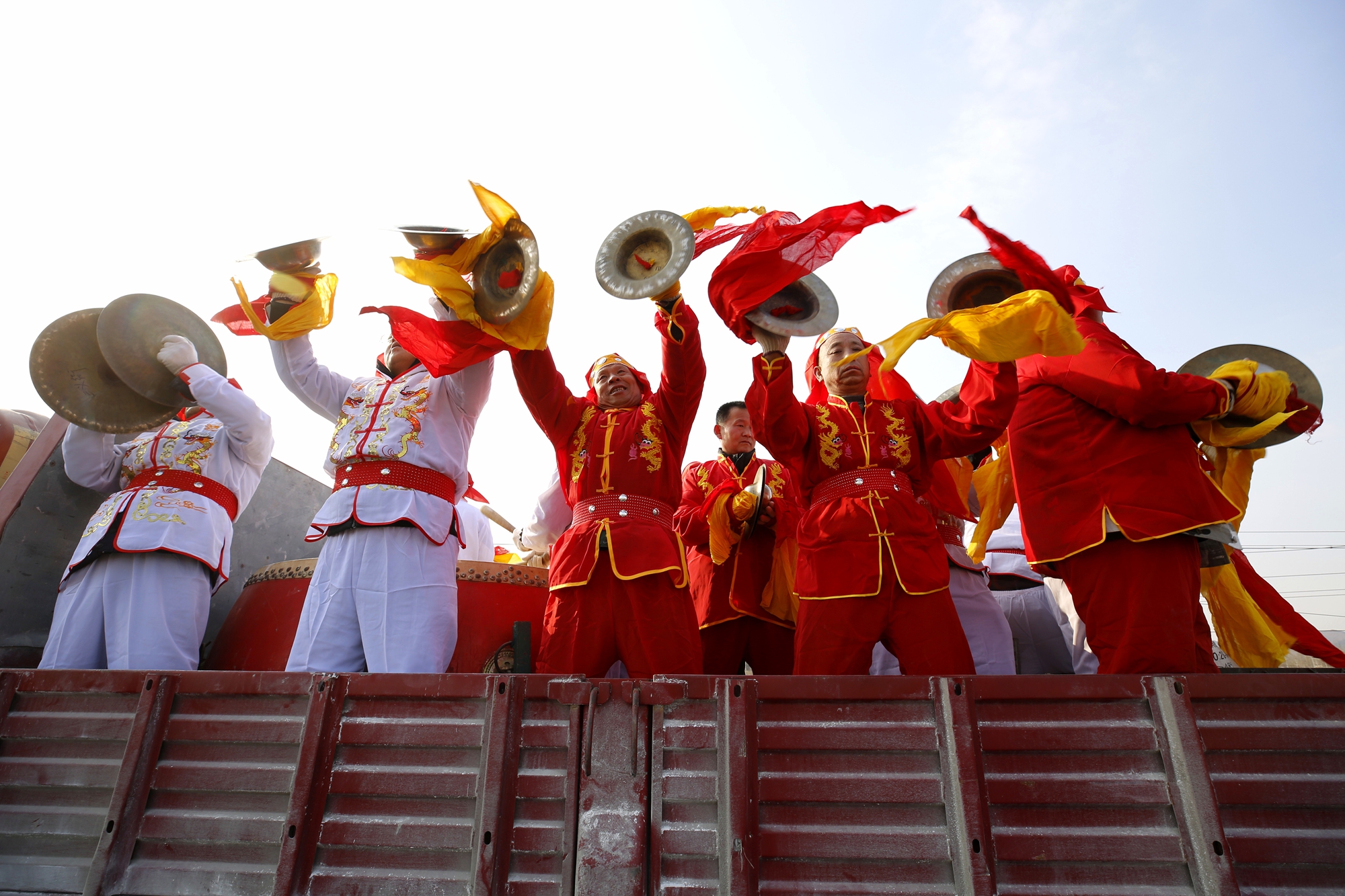 双争有我丨保定市满城区：探访庙会文化 感受传统魅力_fororder_喜气洋洋的庙会现场 摄影 田素然