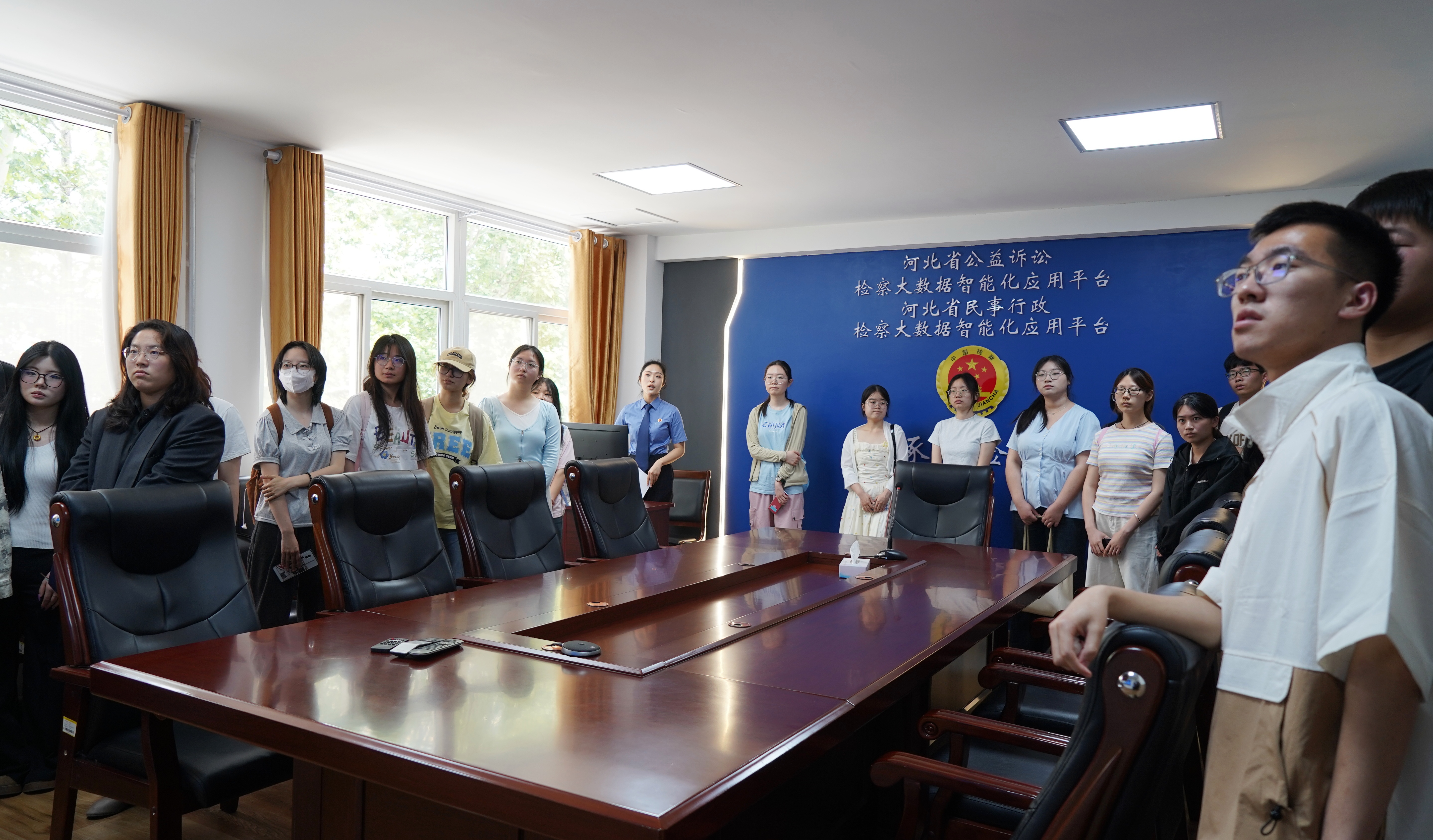 沉浸式探秘检察院！涿州市检察院解锁大学生法治新体验_fororder_DSC09995_副本