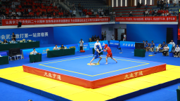 第十五届全运会武术散打第一站资格赛在河北保定开赛