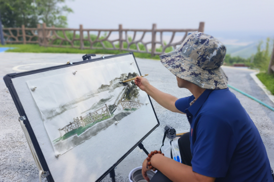 保定徐水：太行步道写生 描绘家乡美景_fororder_保定徐水：太行步道写生 描绘家乡美景131