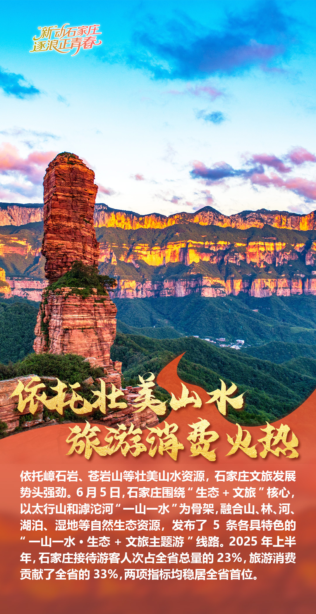 “新”动石家庄·逐浪正青春·海报｜解锁活力石家庄N种打开方式