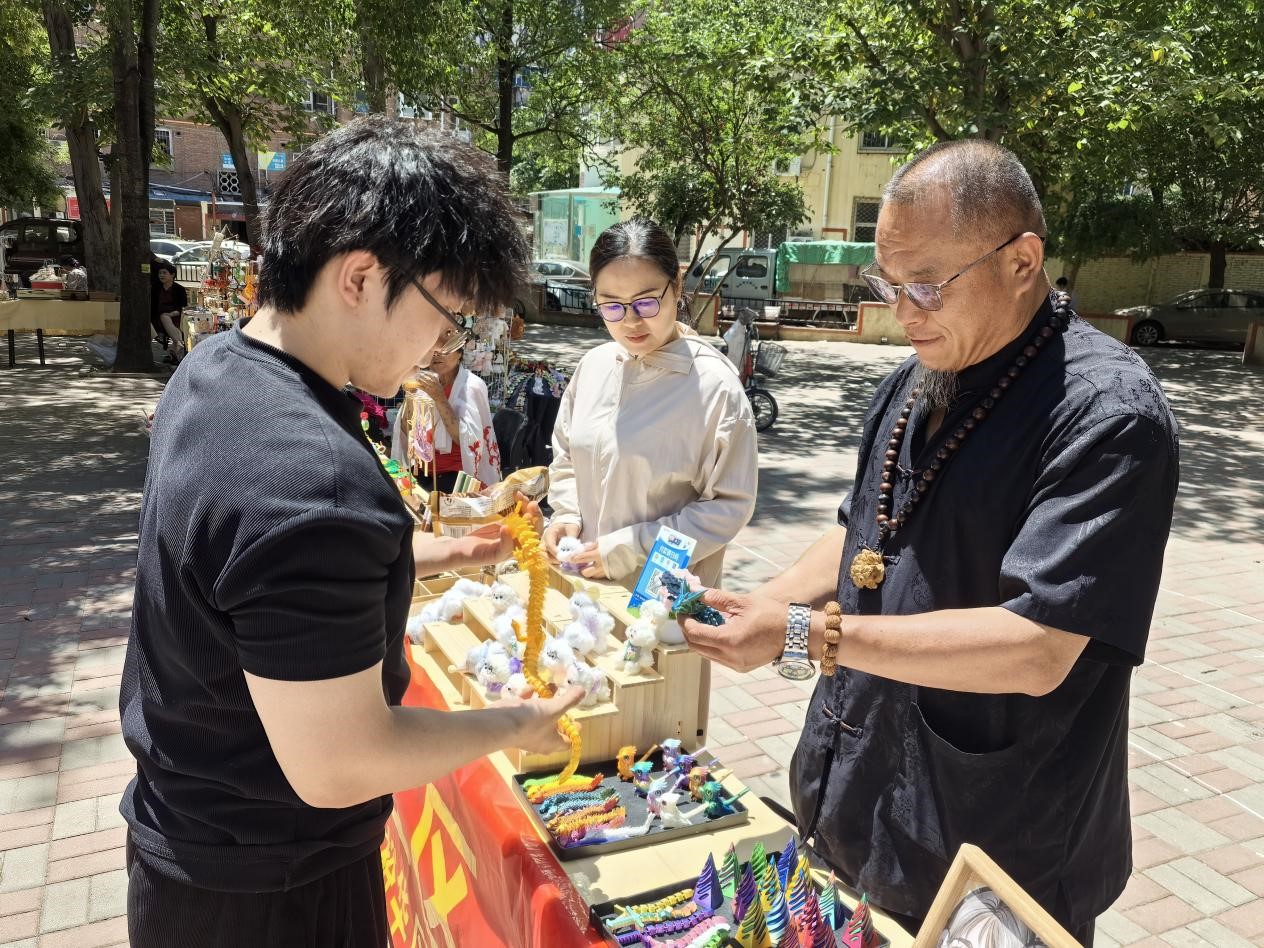 石家庄裕华区开展“非遗社区行 文化进万家”主题文化惠民活动_fororder_2