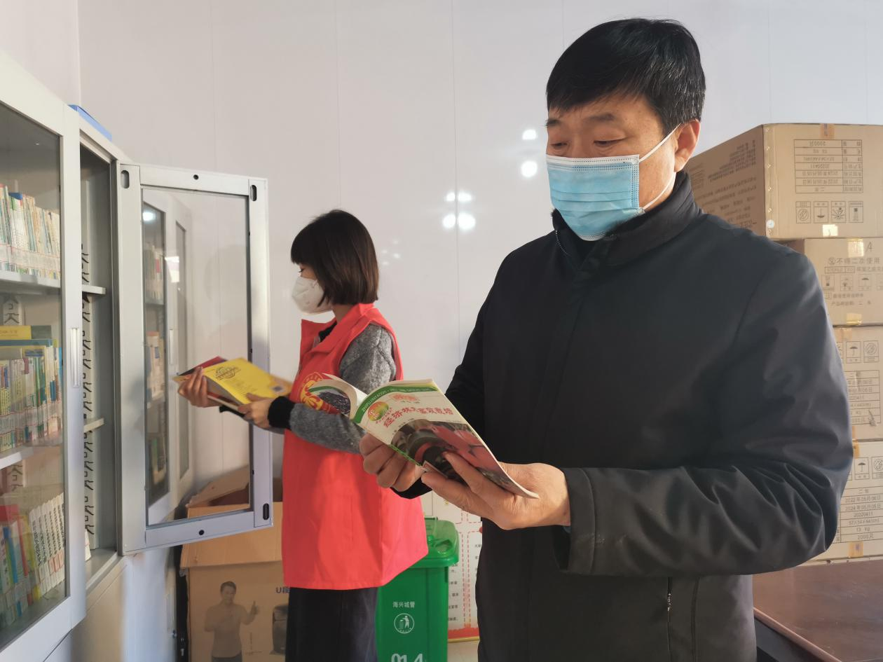 河北海兴：农家书屋“飘”书香助振兴
