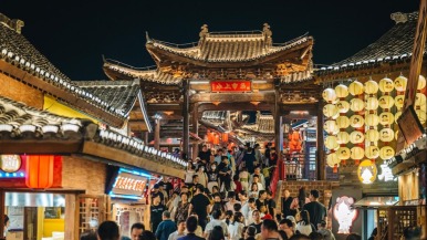 河北丰南：河头老街“大唐百戏节”游客破百万