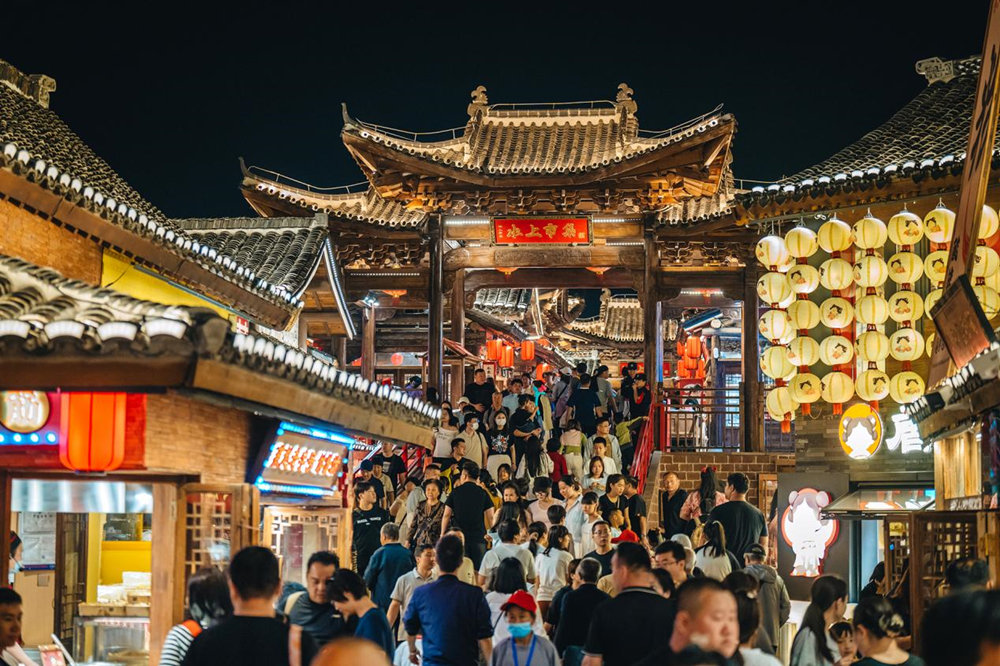 河北丰南：河头老街“大唐百戏节”游客破百万_fororder_3