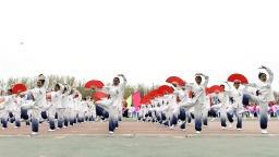 河北迁安市教育系统2026年春季运动会开幕