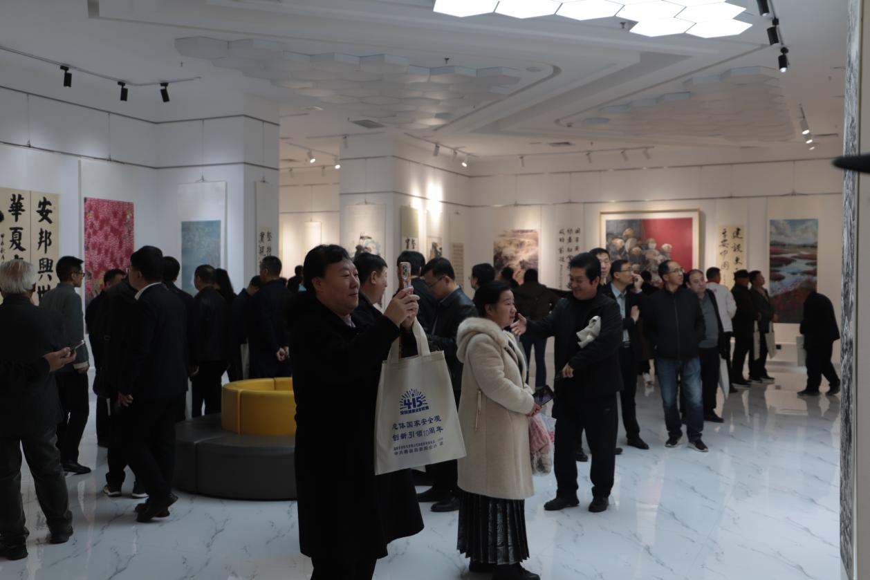 河北青县:墨韵诠释国安 聚力筑牢防线