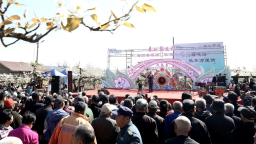 万亩梨园听大戏 河北肃宁第五届“凤还巢”戏曲演唱会温情开演