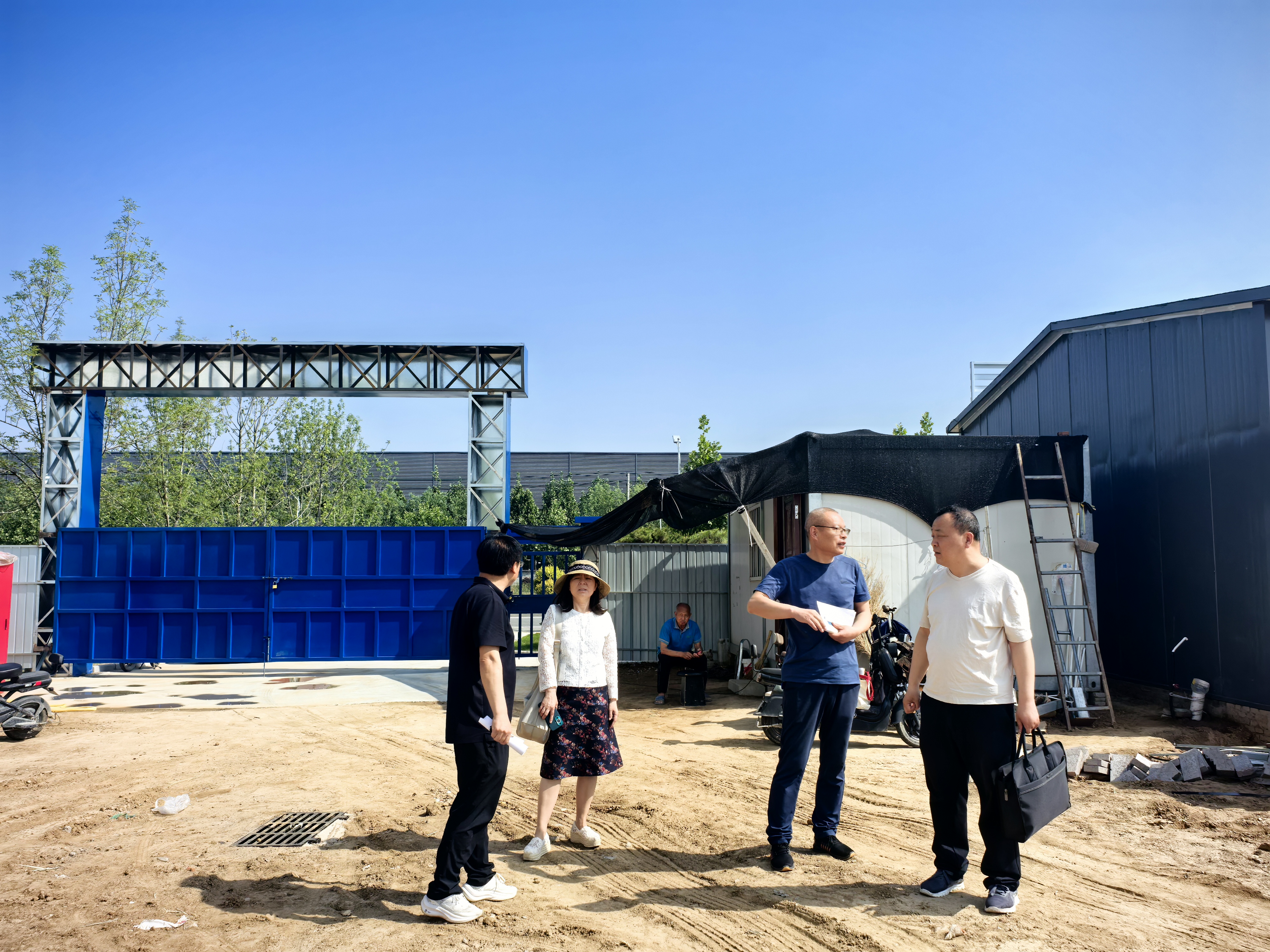 保定市满城区：巡察赋能促发展 营商环境再升级_fororder_巡察组到企业了解具体情况 摄影 周洁