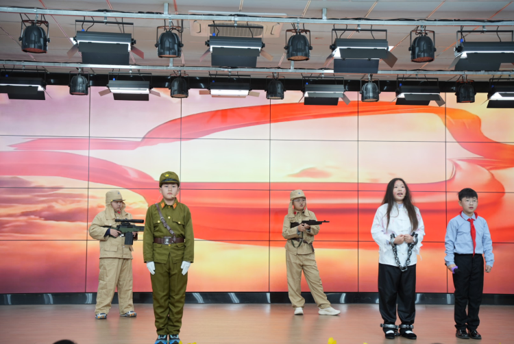 沧州南大港：剧说课本事 少年爱国心_fororder_图片1