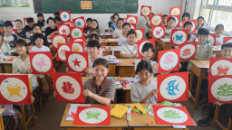 河北高阳：非遗剪纸进校园 传统文化润童心