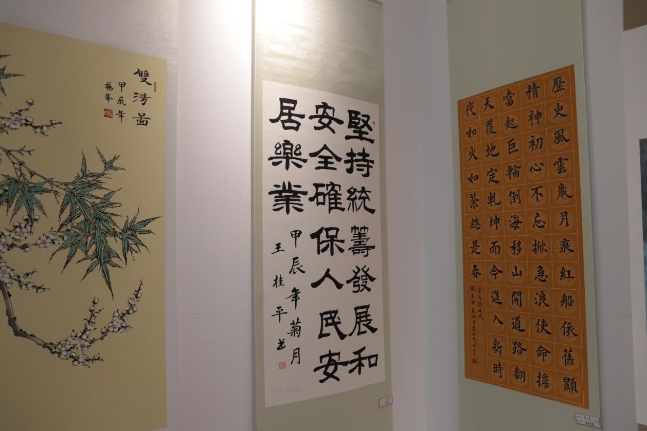 河北青县:墨韵诠释国安 聚力筑牢防线