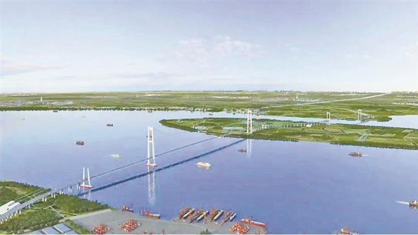 建龙北满特钢轧辊用钢助力世界最大跨度悬索桥建设