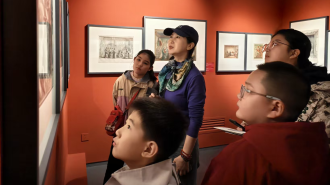 黑龙江（国际）版画博物馆研学季启幕