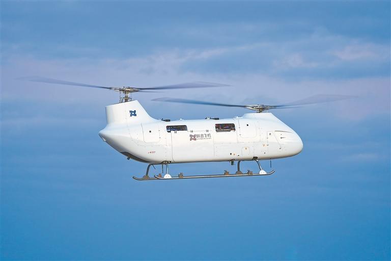 “空中重卡”T1400无人直升机成功首航