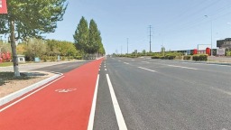 今年首个完成的国省道改造项目通车
