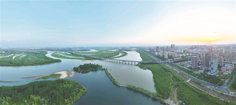 万顷松江湿地 百里生态长廊