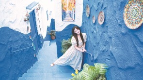 冰城“蓝色小镇”刷爆朋友圈