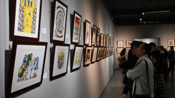 第二十二届黑龙江省漫画作品双年展开幕