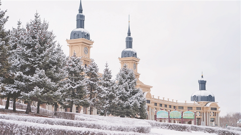 哈尔滨：雪后冰城美