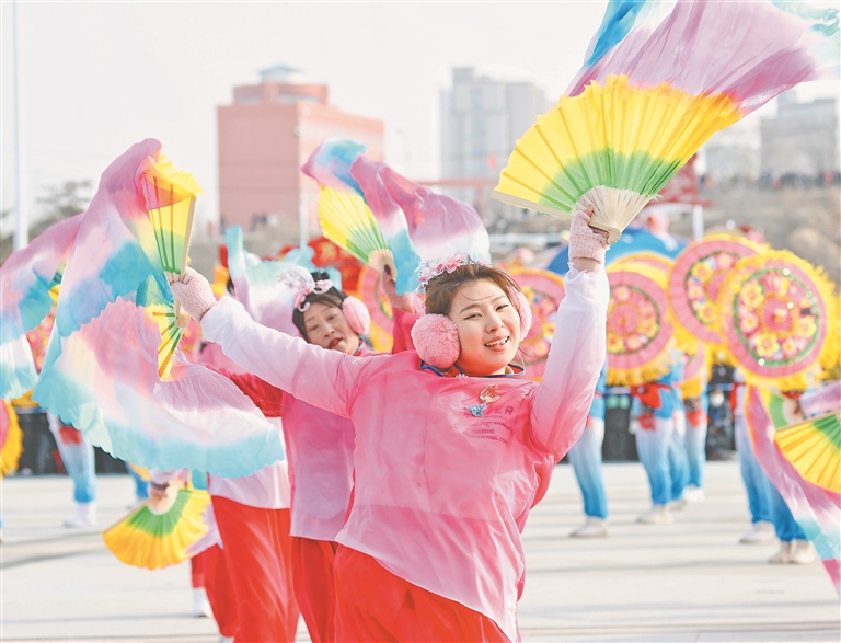 黑龙江：红红火火闹元宵