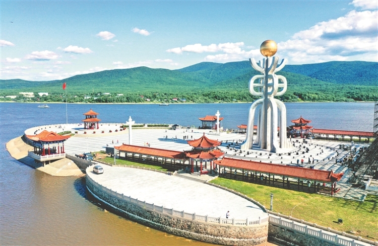 登上黑瞎子岛