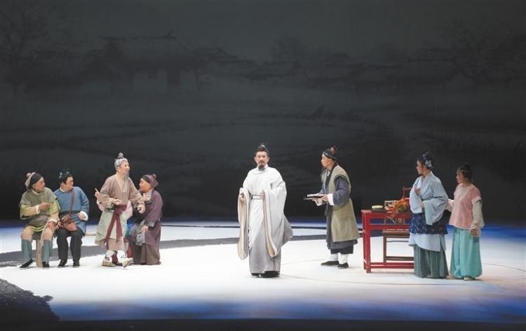 秦歌音乐剧《白居易在渭南》首演