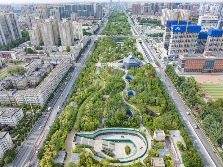绿韵流淌 风景宜人
