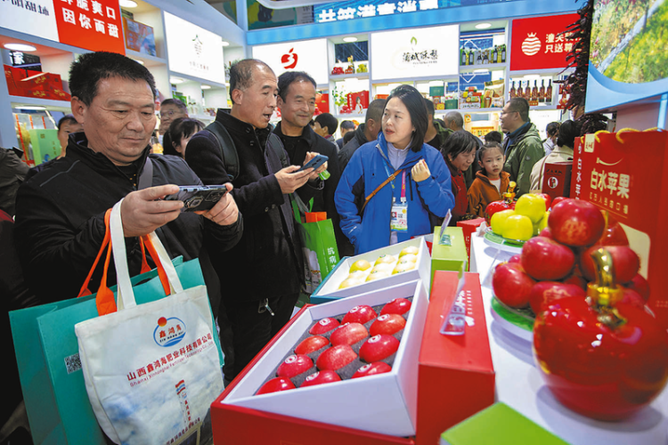 向世界递出渭南农业“金名片” ——渭南市农产品杨凌农高会参展侧记