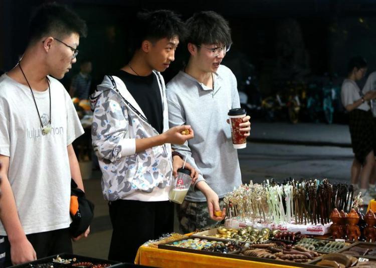夜游书院门 感受古城文化