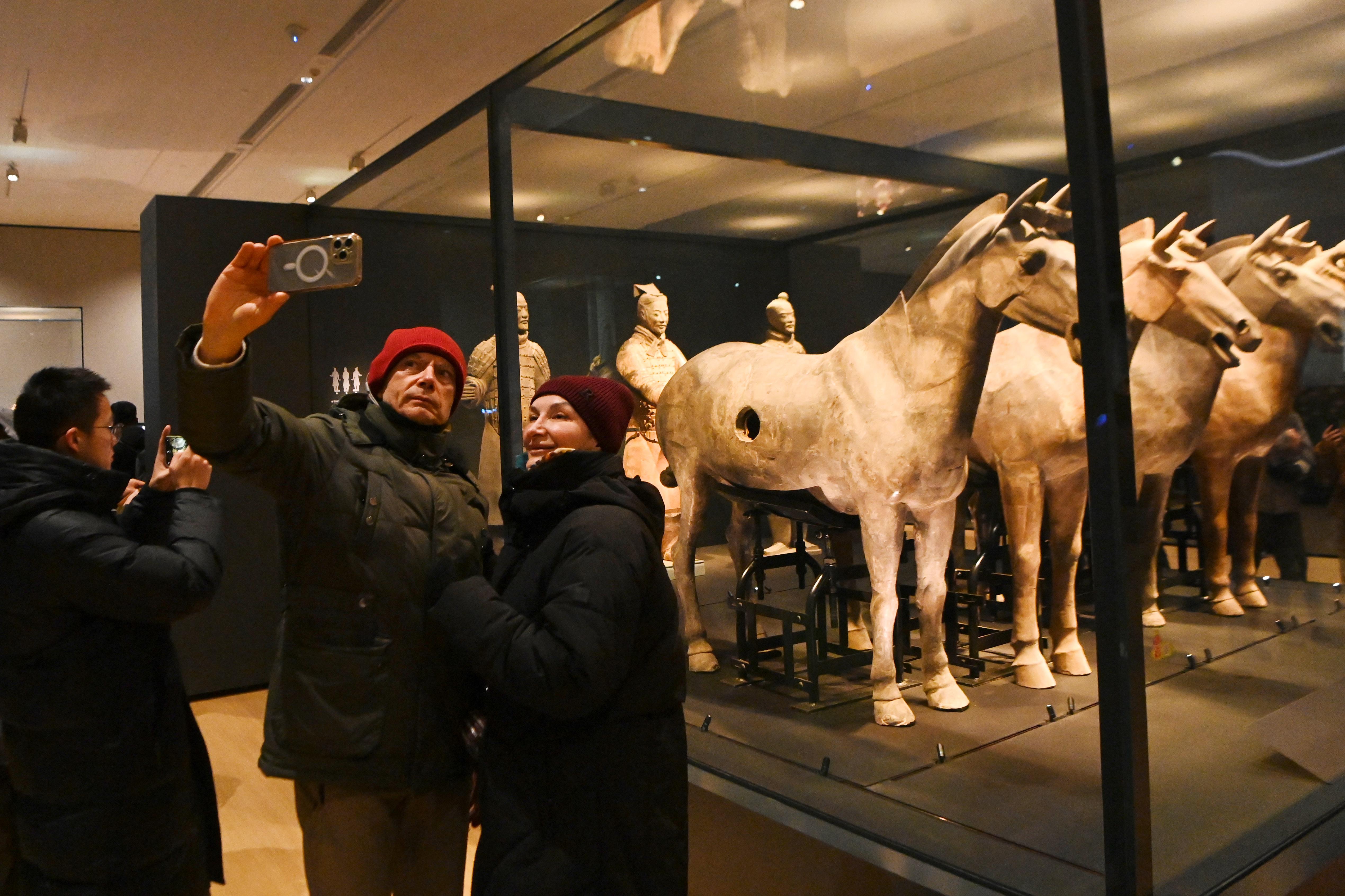 兵马俑再度成为海内外游客畅游西安热门首选