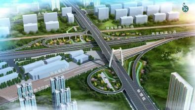 “地铁+路网”带动新城区幸福路区域“快”循环