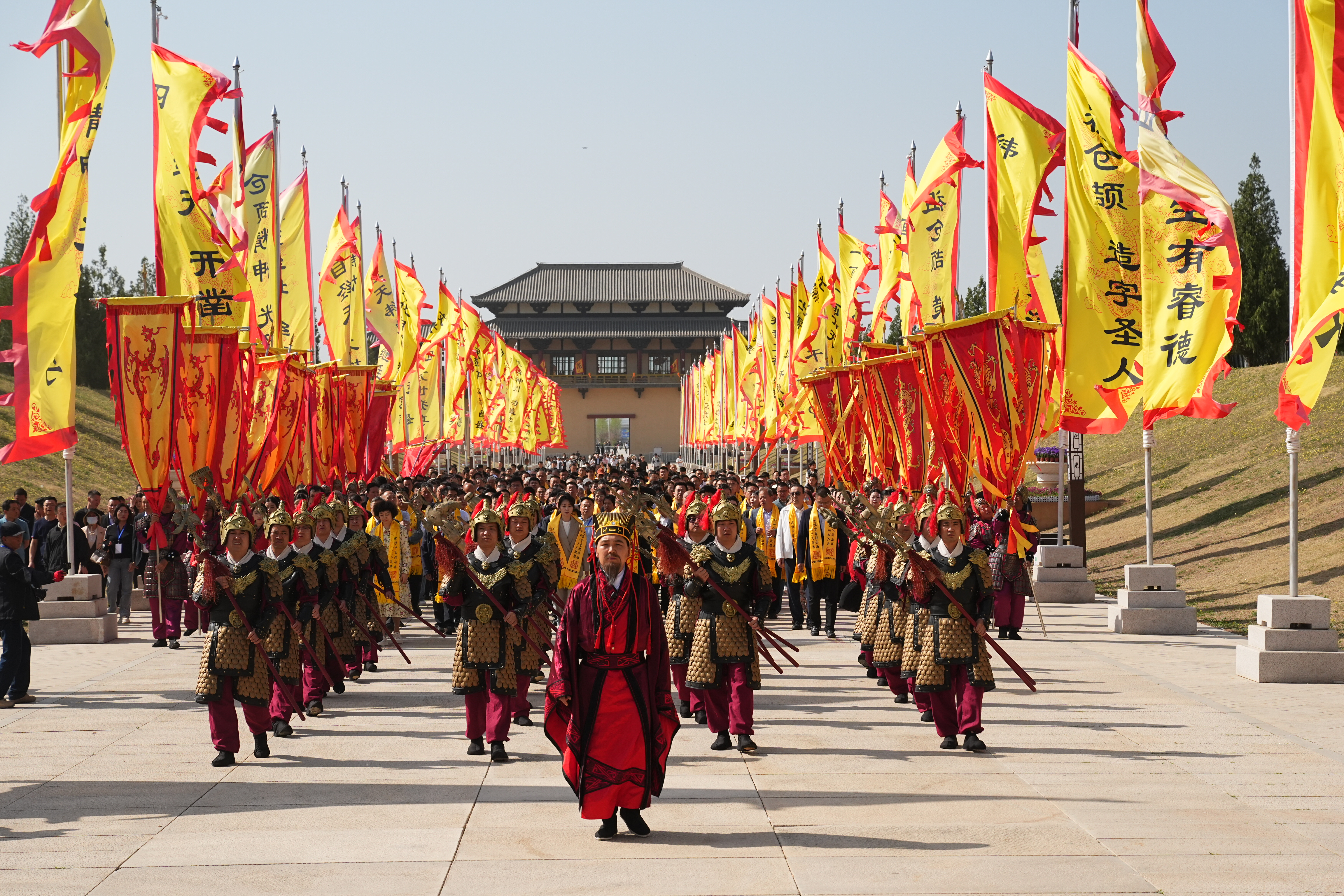 乙巳(2025)年谷雨  “四仪九规制”非遗展演在陕西渭南白水县举行_fororder_图片4