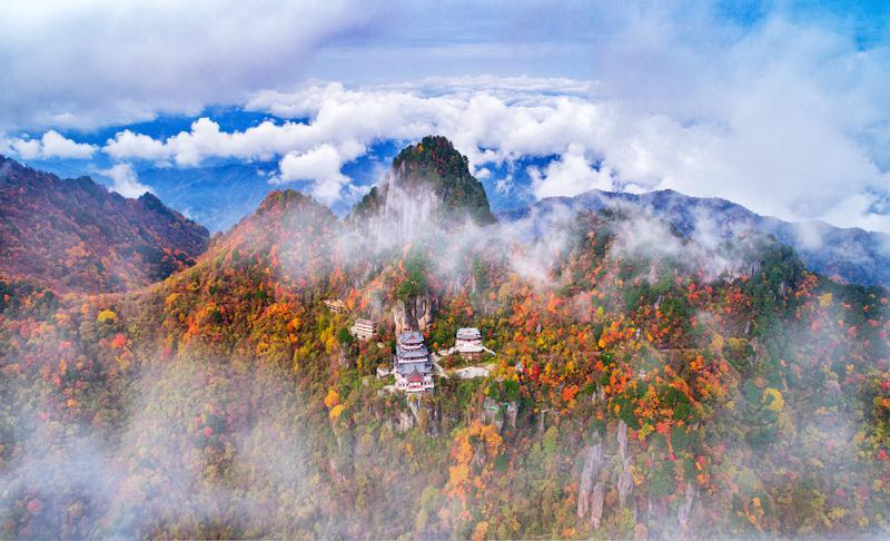 南宫山秋色惹人醉