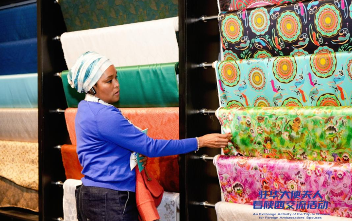 驻华大使夫人以丝绸为媒开启千年丝路美学对话