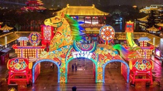 大唐芙蓉园赏“长安灯会” 将春节的仪式感和文化体验感全部拉满